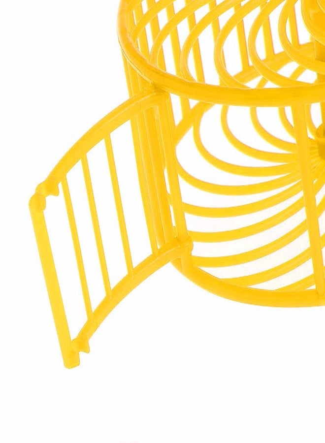 سايج سكوير عجلة جري وتمرين جامبو مقاس 13 سم للهامستر/القزم/الجرذ/الفأر (أصفر) - Image 4